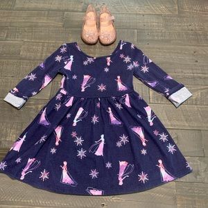 Girls Disney Frozen dress and shoe special
